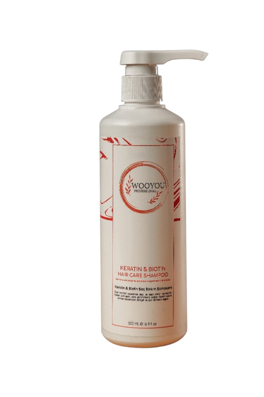 Keratin & Biotin Güçlendirici Saç Şampuanı – 500 ml
