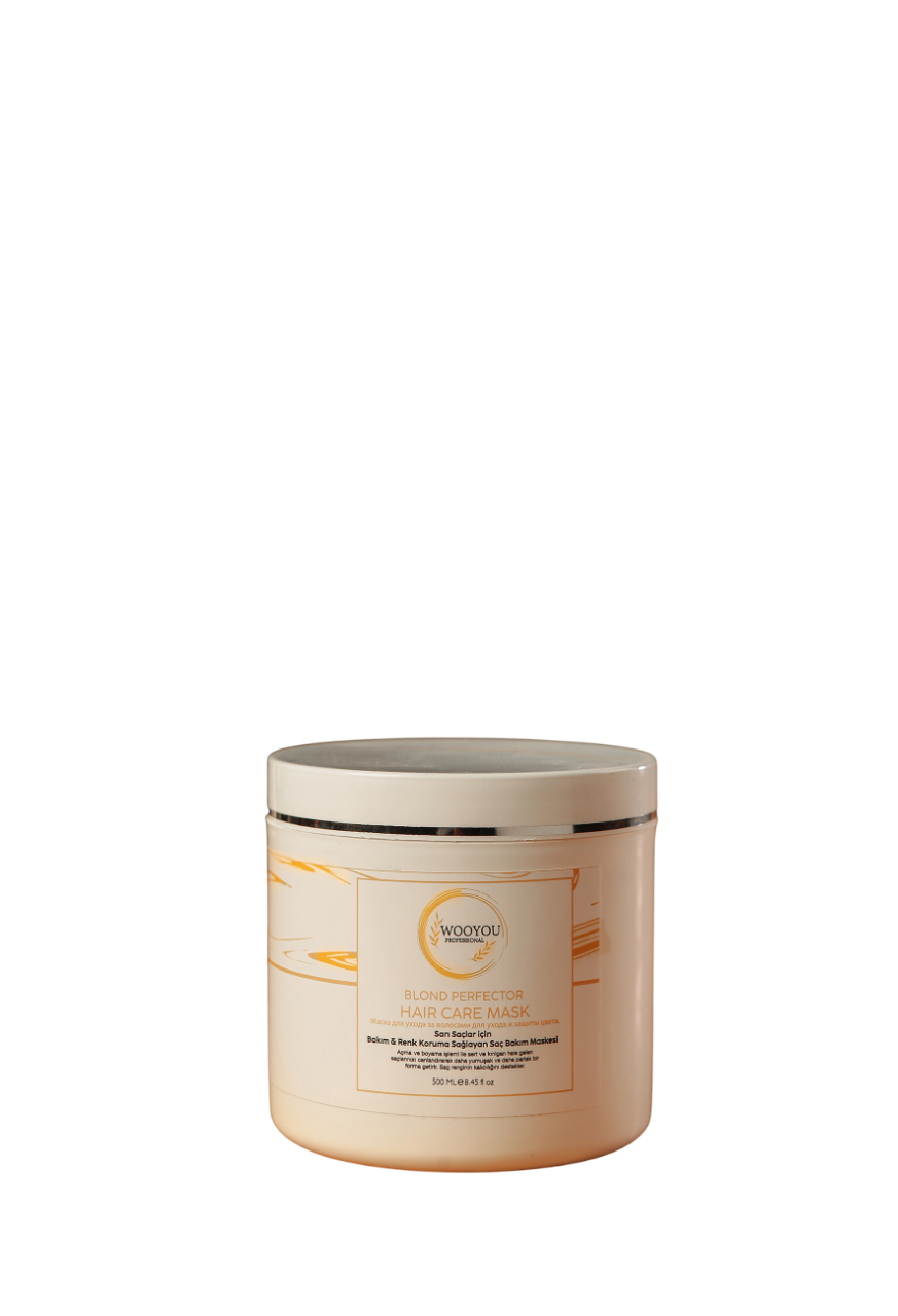 Sarı Saçlar İçin Bakım & Renk Koruma Sağlayan Saç Bakım Maskesi – 500 ml